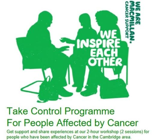 Take Control 20th Sept and 7th October 2025